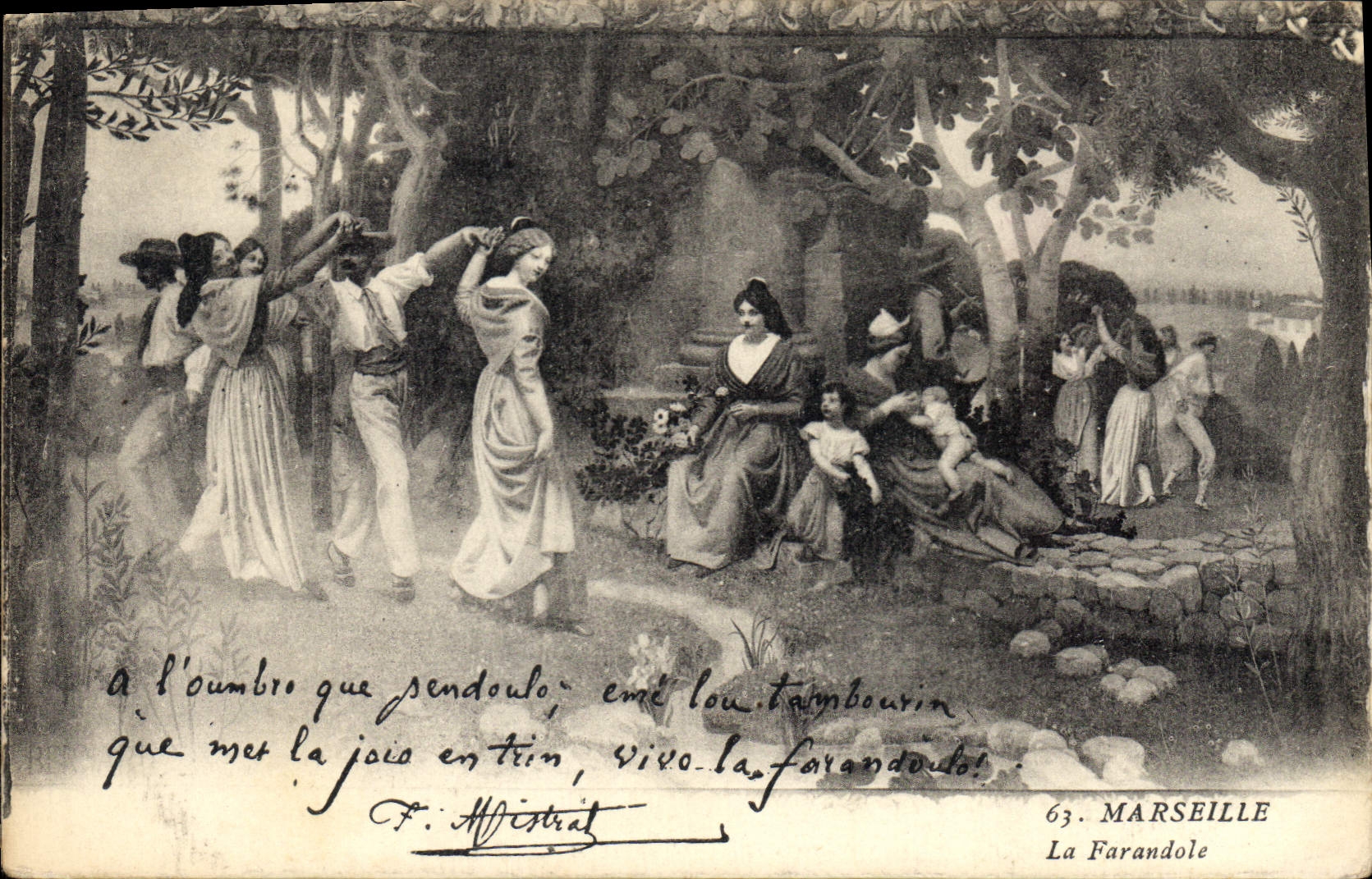 CPA Marseille La Farandole 