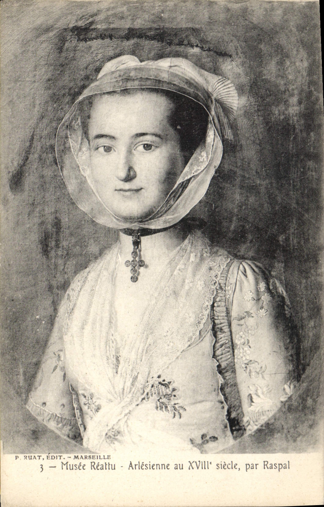 CPA Musee Realtu Arlessienne au siecle par Raspal 