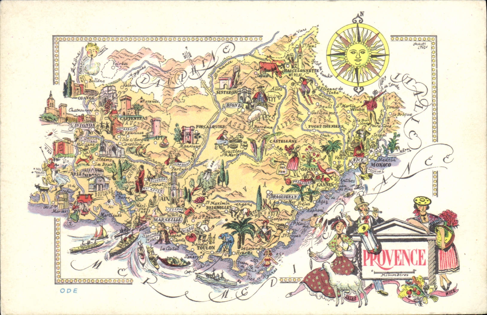 CPA Provence Marseille Toulon 