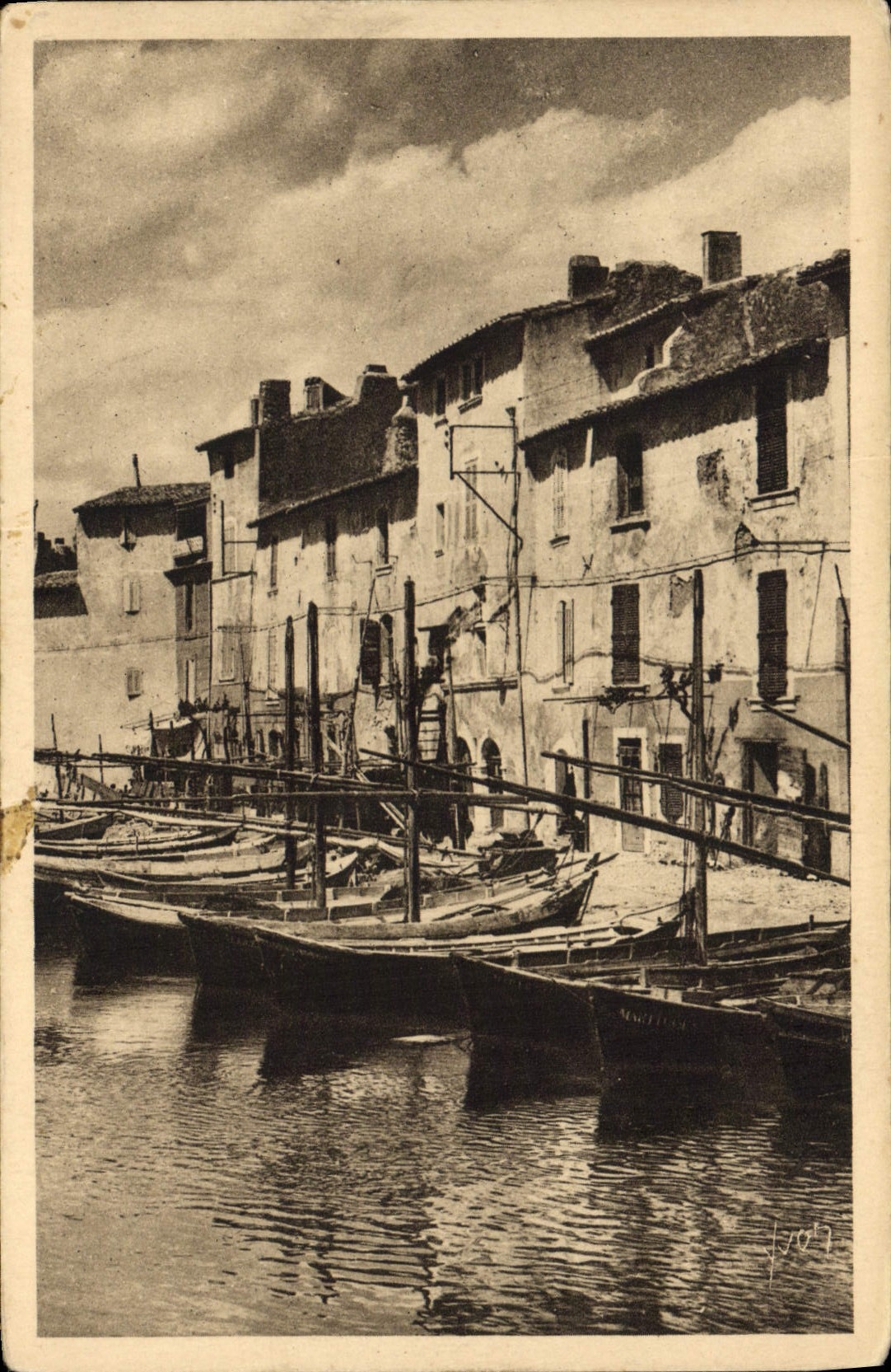 CPA Les Martigues Un Coin de Venise provencale