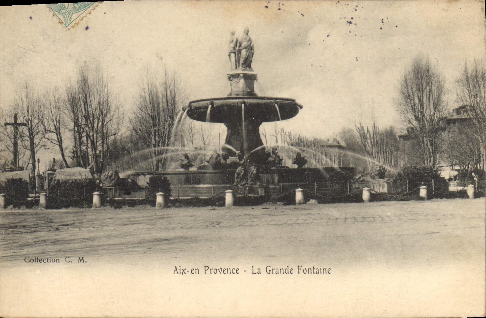 CPA Aix en Provence La Grande Fontaine 