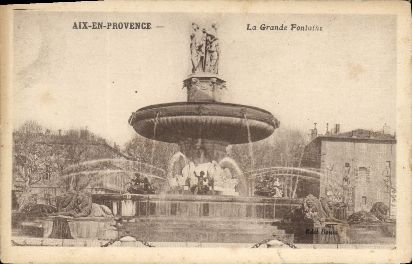 CPA Aix en Provence La Grande Fontaine 