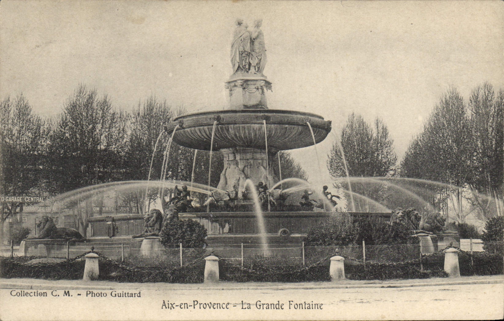 CPA Aix en Provence La Grande Fontaine 