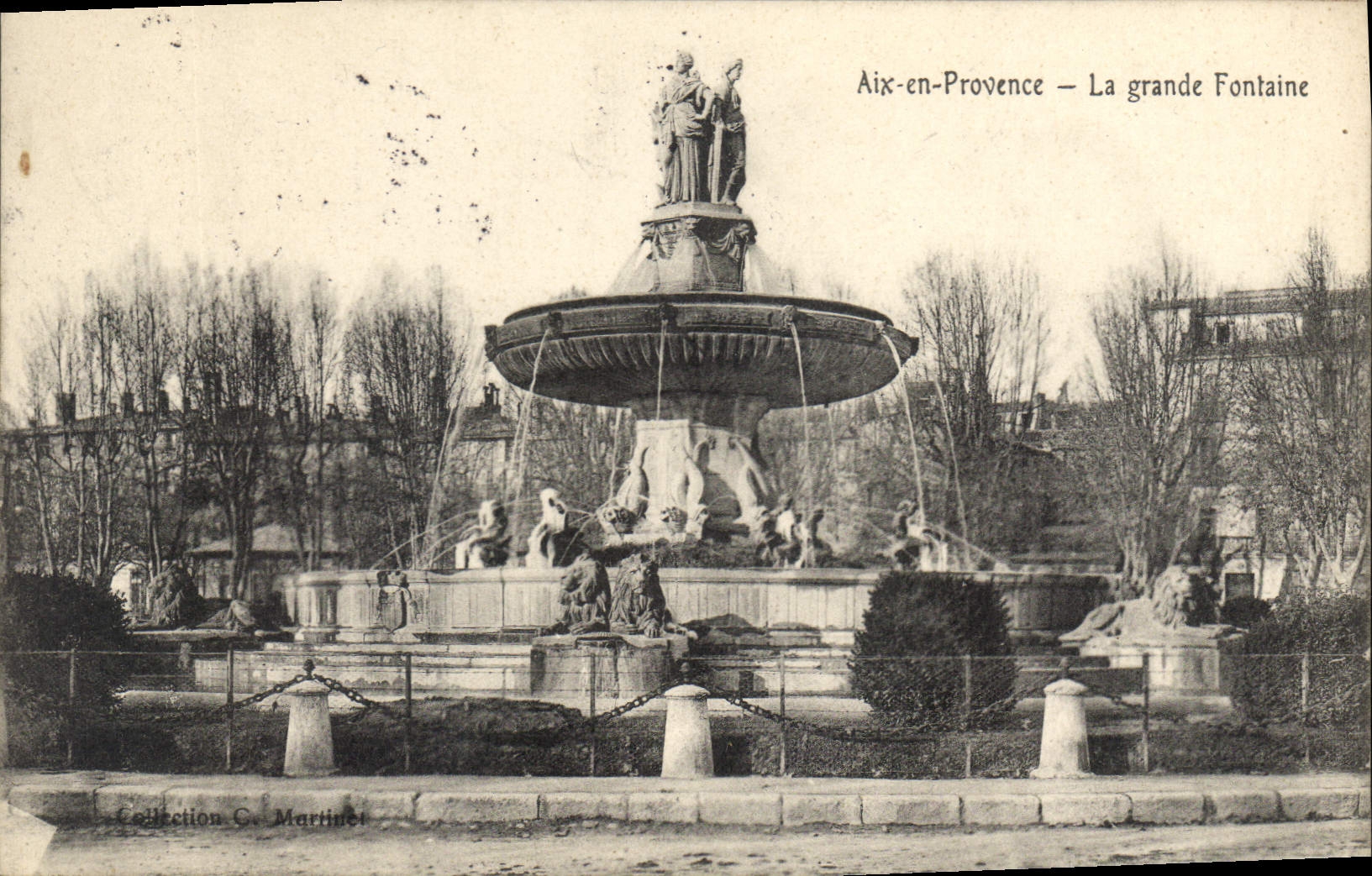 CPA Aix en Provence La Grande Fontaine 