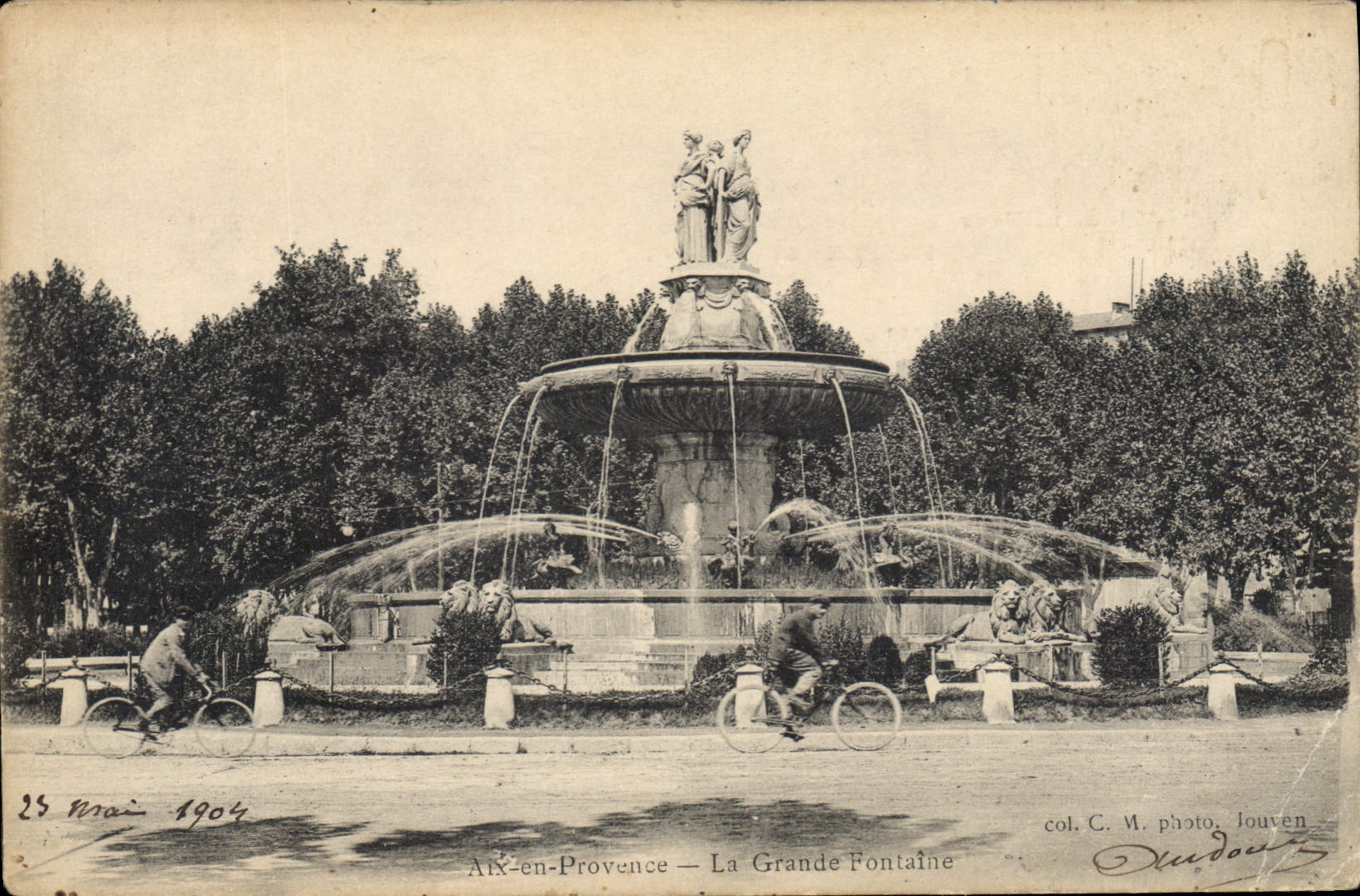 CPA Aix en Provence La Grande Fontaine 
