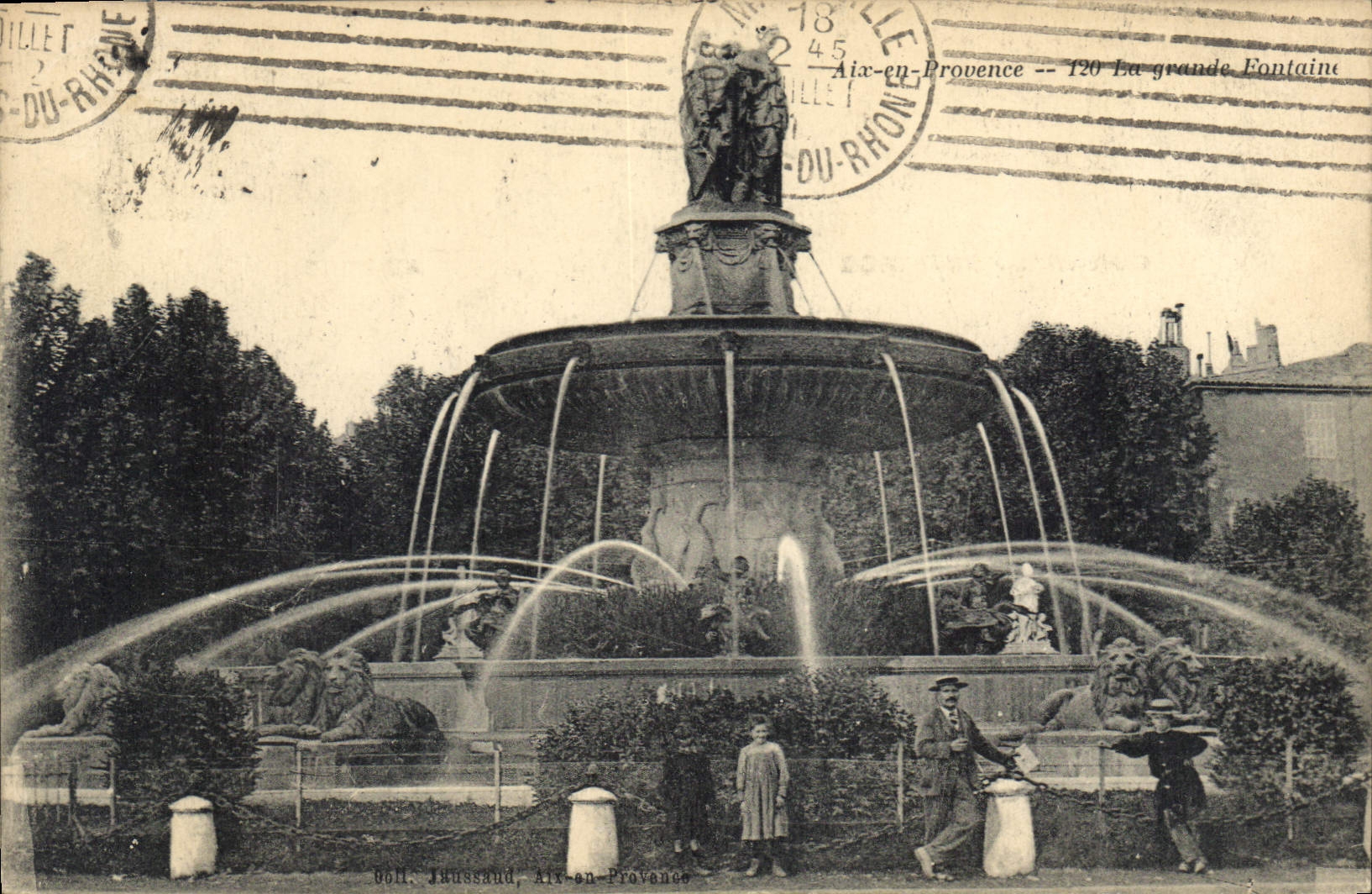 CPA Aix en Provence La Grande Fontaine 