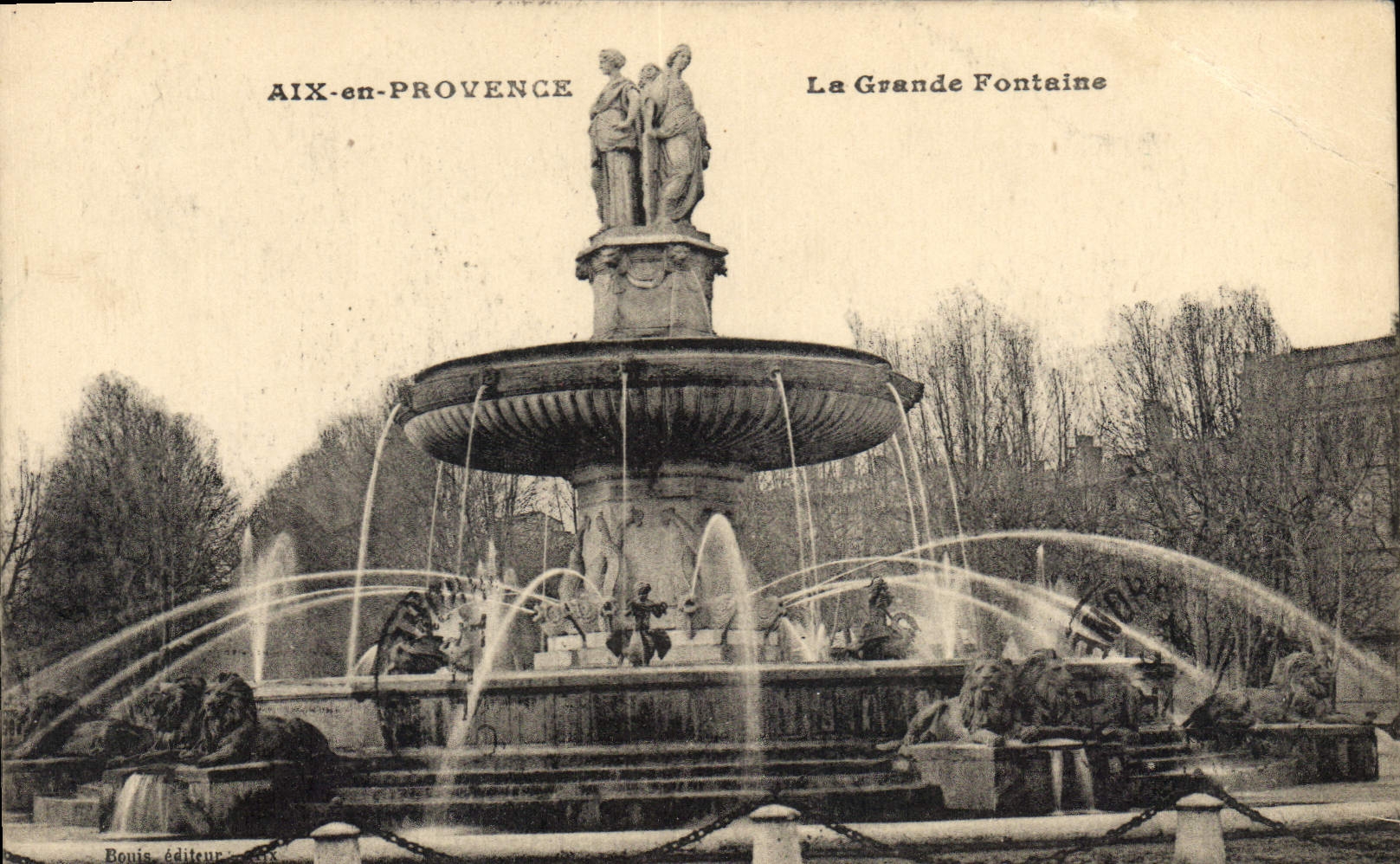 CPA Aix en Provence La Grande Fontaine 