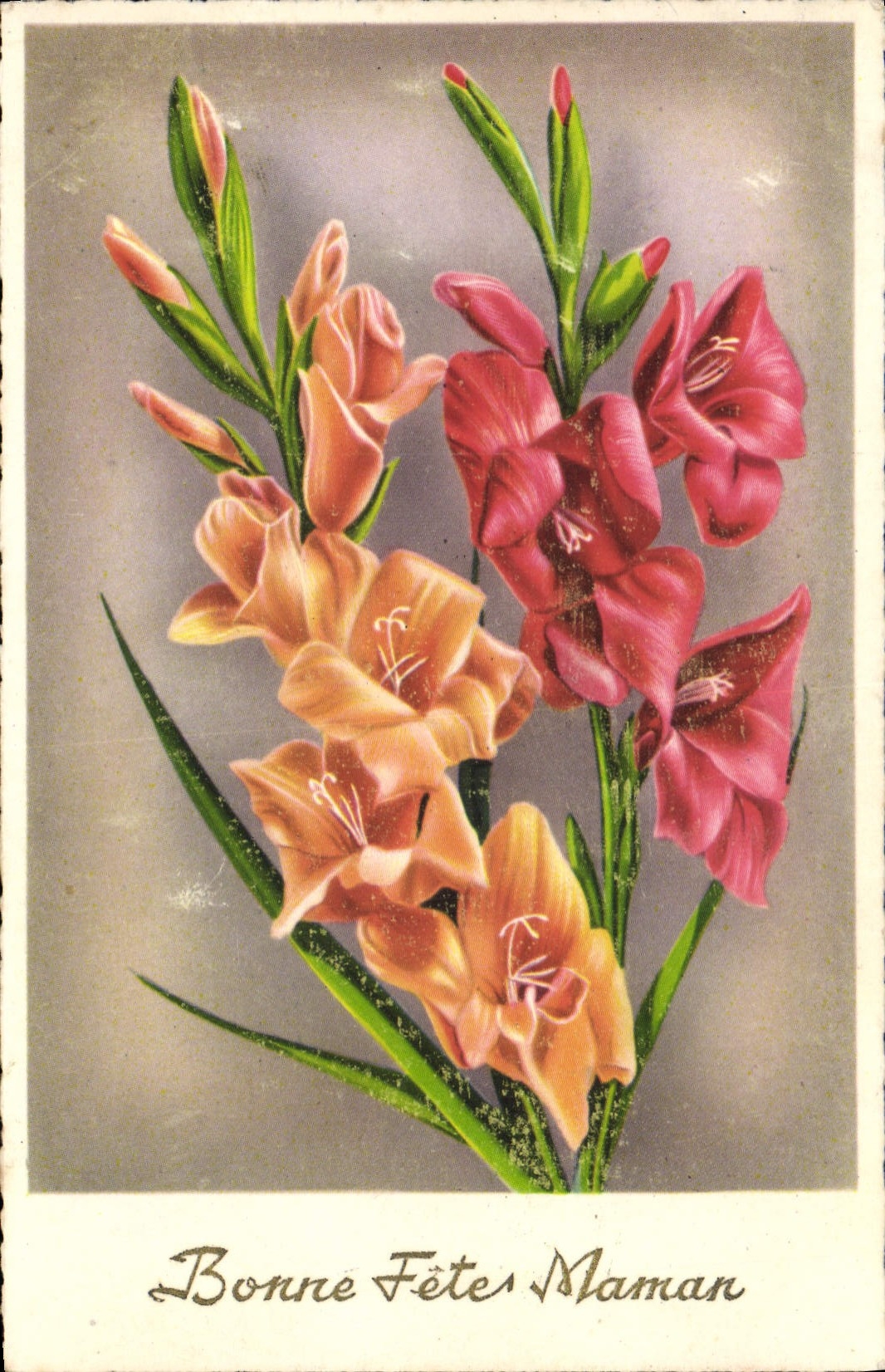 CPA Bonne Fete Maman Fleurs