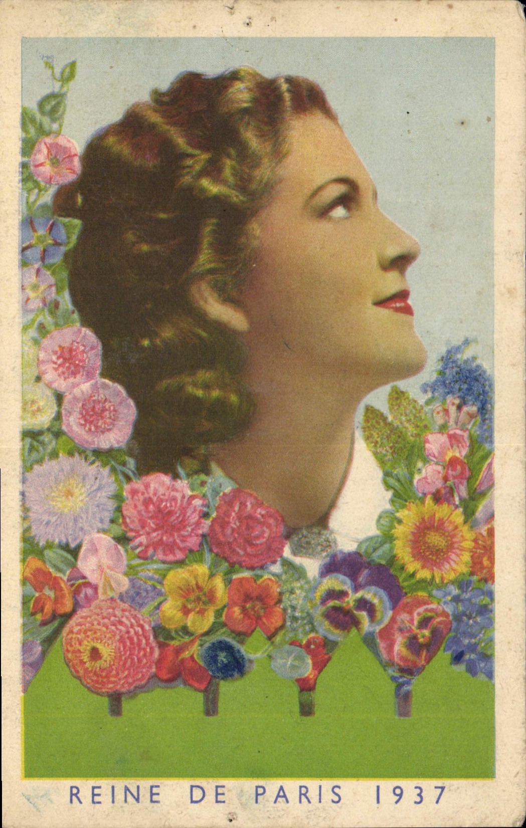 CPA Reine de Paris 1937 