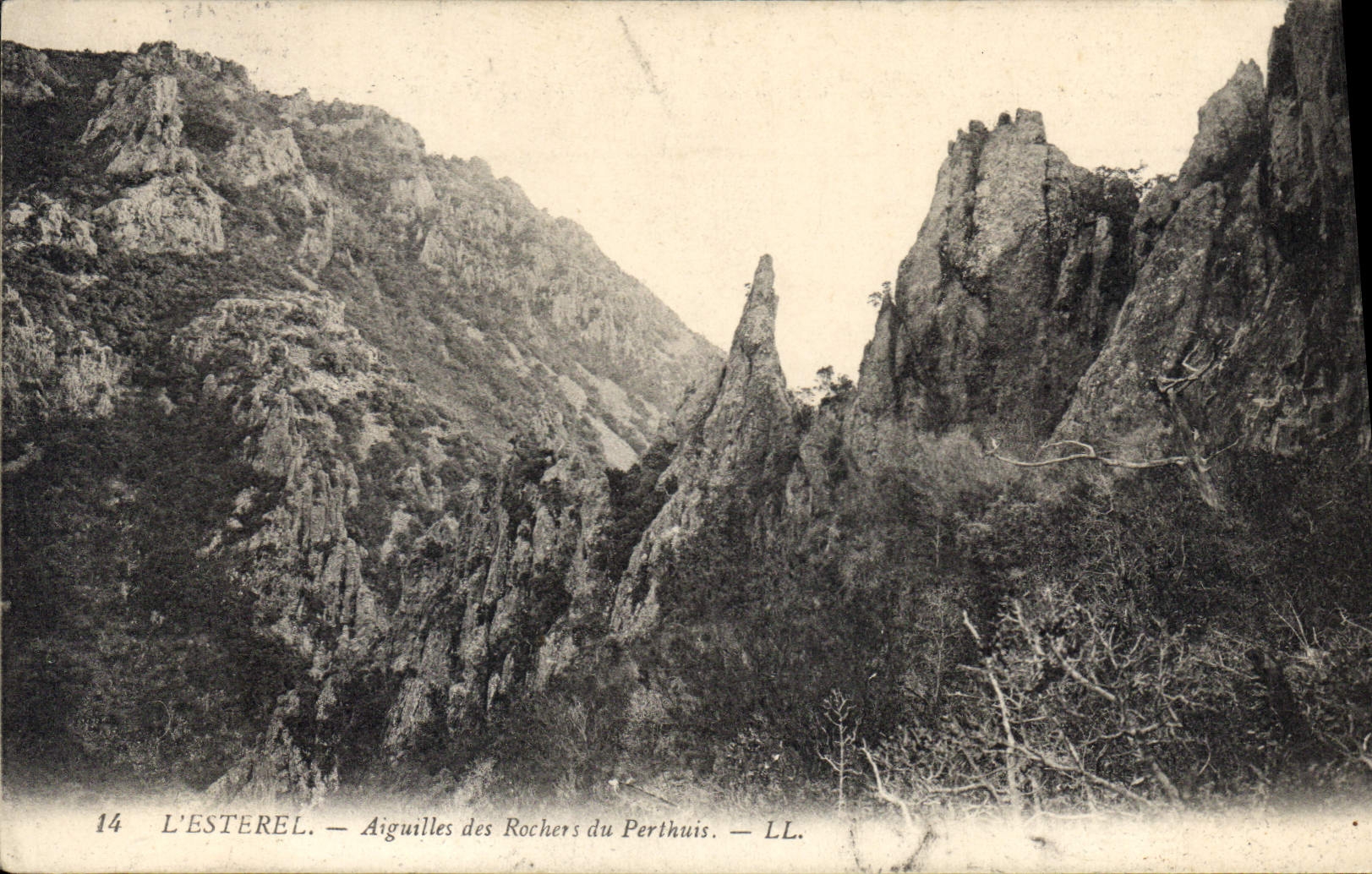 CPA L'Esterel Aiguilles des Rochers du Perthuis