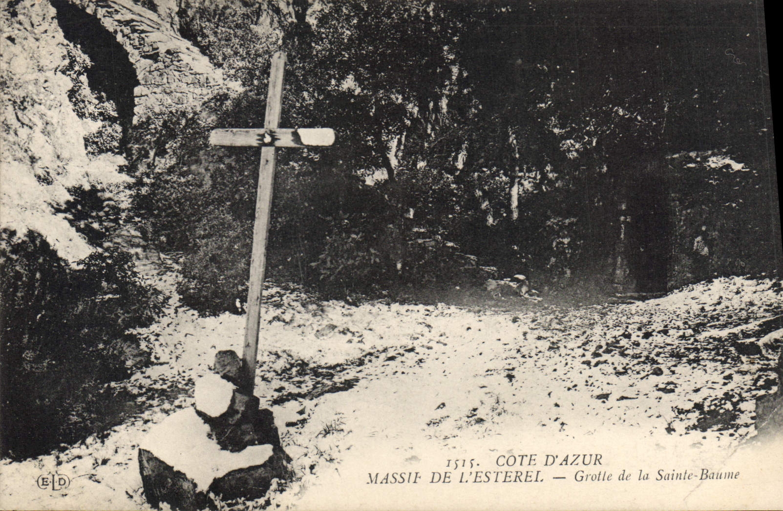CPA Cote d'Azur Massif de L'Esterel Grotte de la Sainte Baume