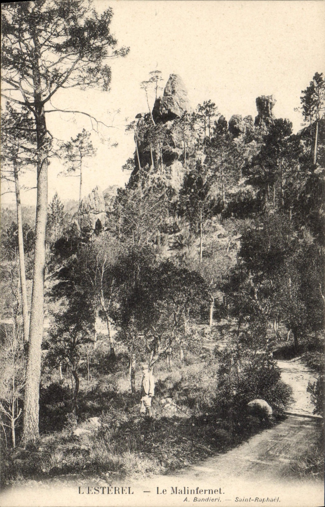 CPA L'Esterel Le Malinfernet