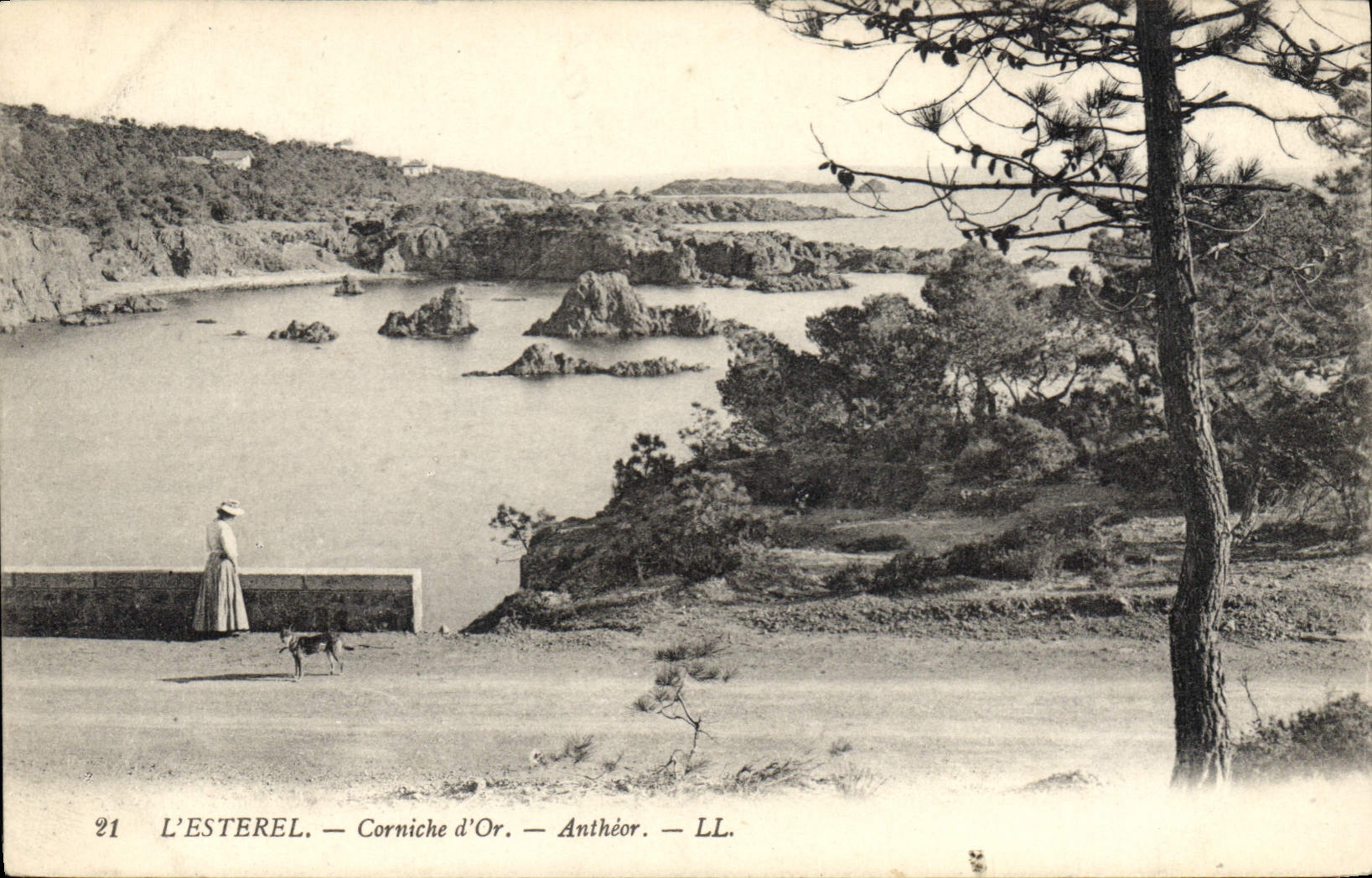 CPA L'Esterel Corniche d'Or Antheor
