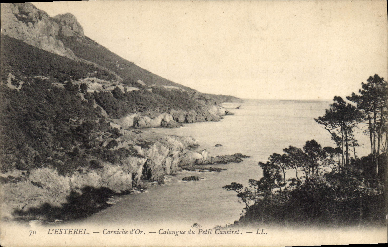 CPA L'Esterel Corniche d'Or Calanque du Petit Caneiret