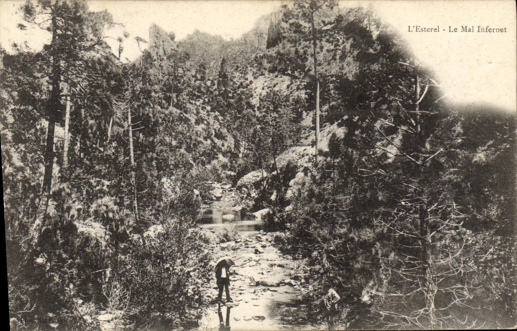 CPA L'Esterel Le Mal Infernet
