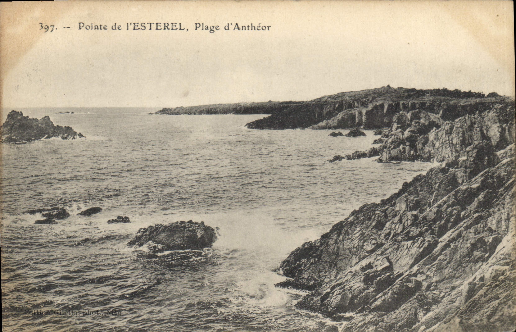 CPA Pointe de L'Esterel Plage d'Antheor