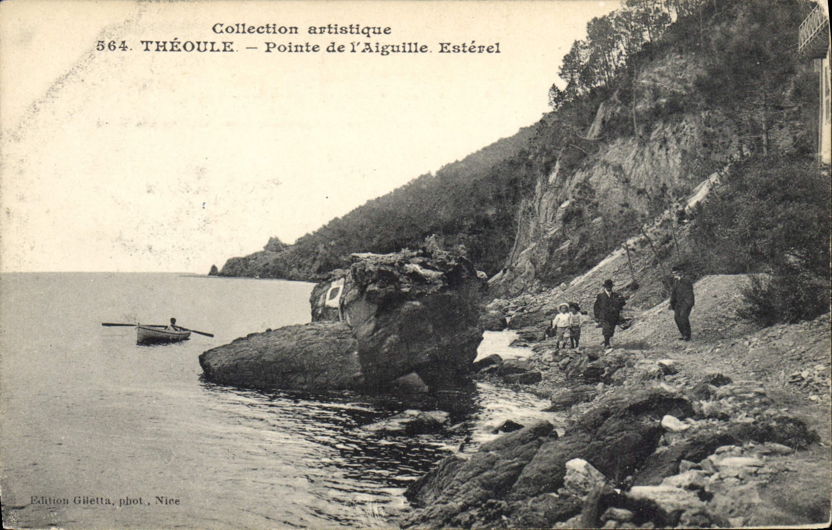 CPA Theoule Pointe de l'Aiguille Esterel 