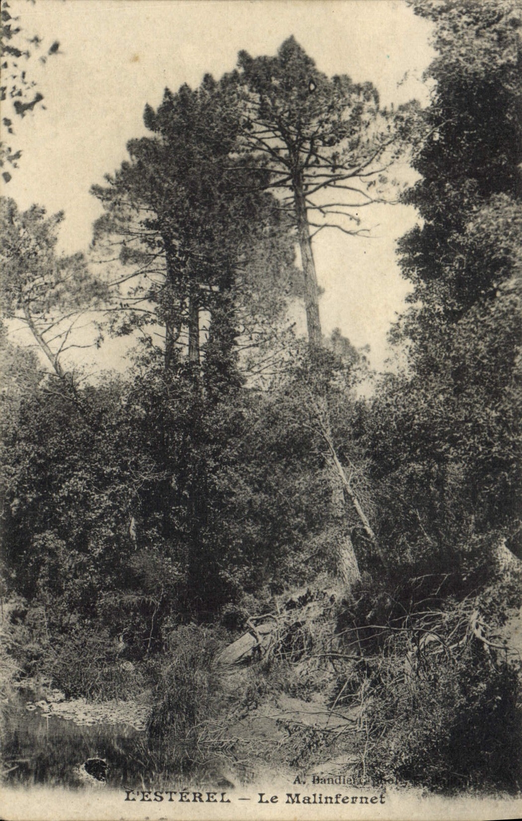 CPA L'Esterel Le Malinfernet 