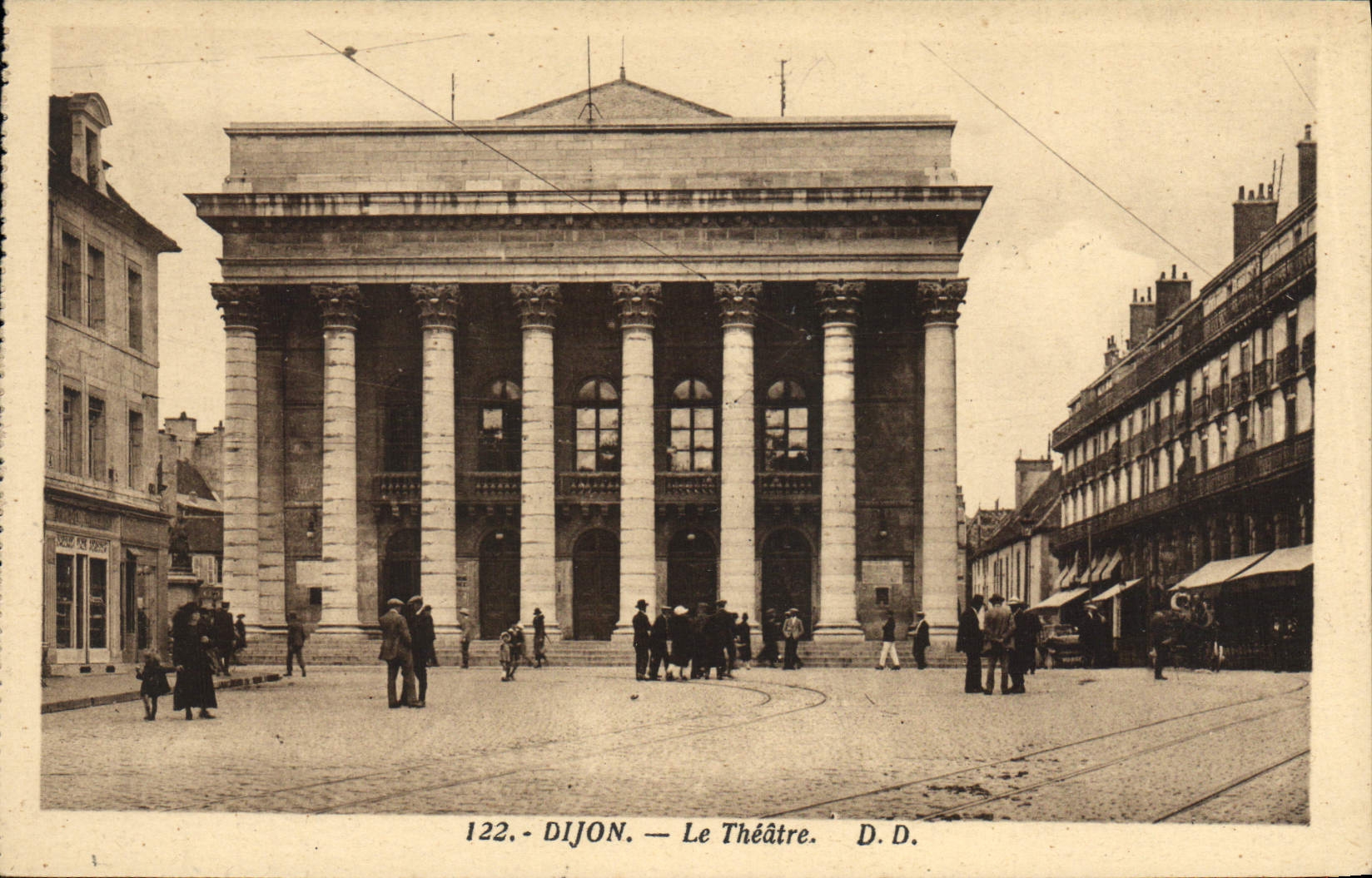 CPA Dijon Le Theatre 
