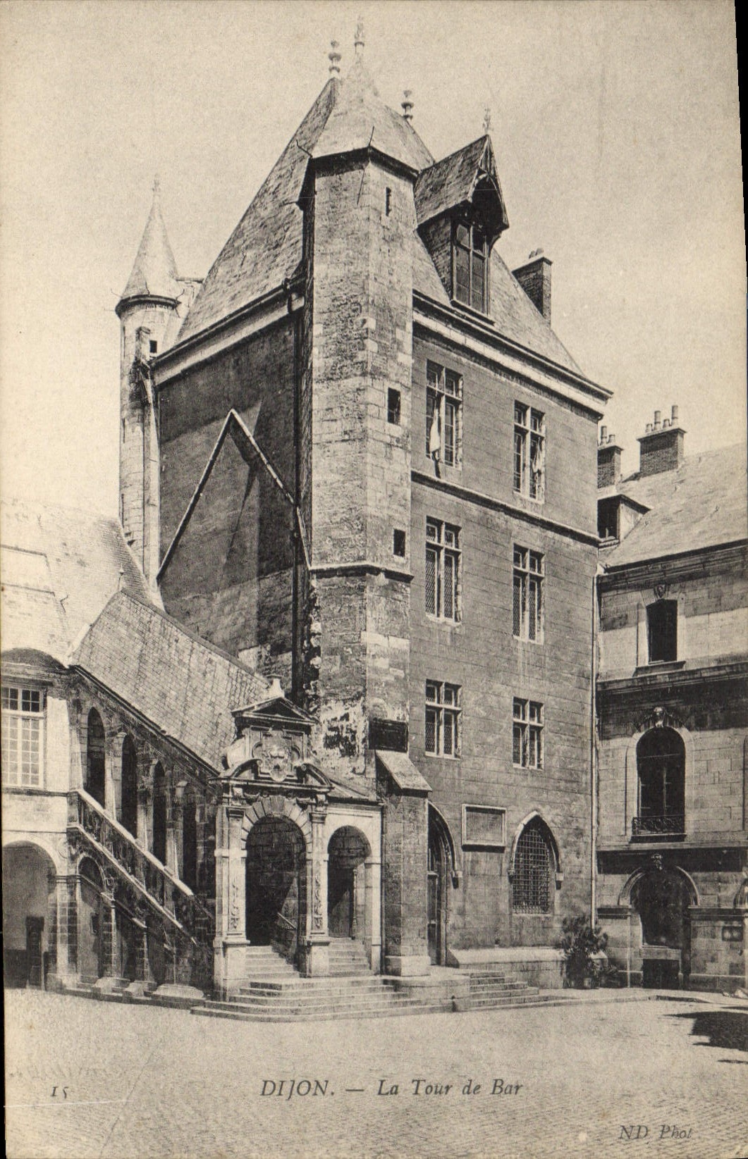 CPA Dijon La Tour de Bar 