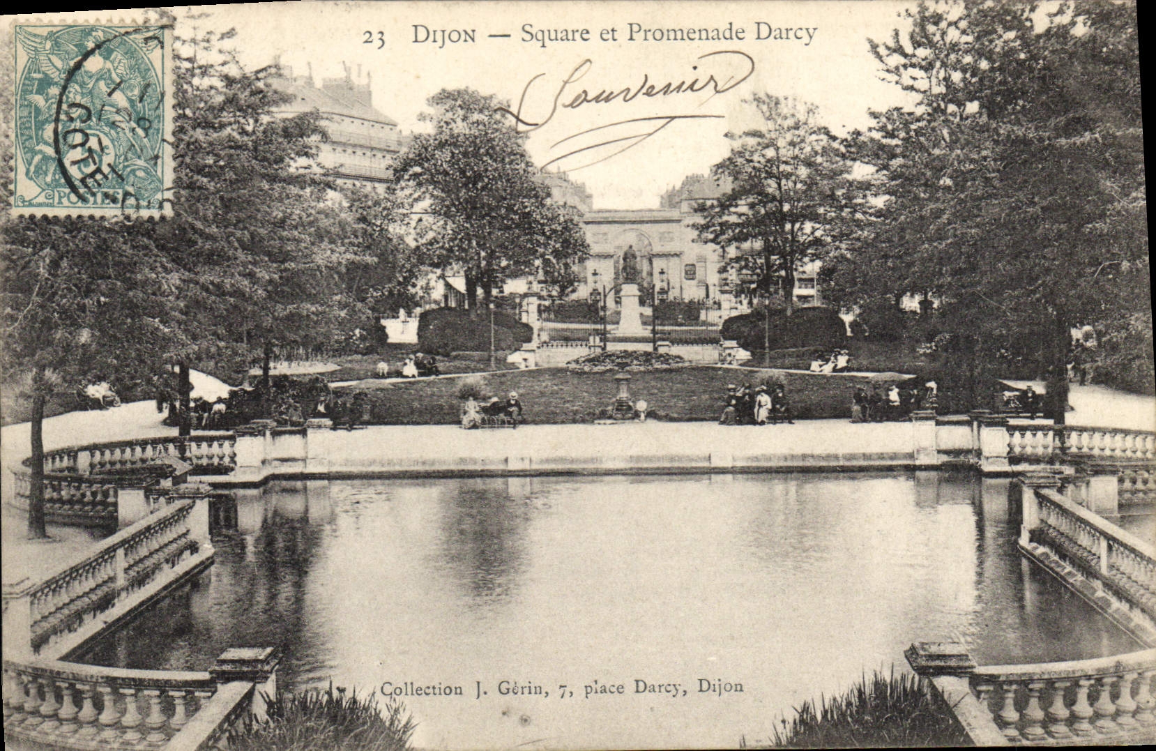 CPA Dijon Square et Promenade Darcy 