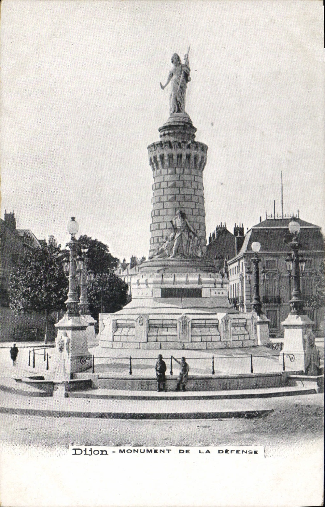 CPA Dijon Monument de la Defense 