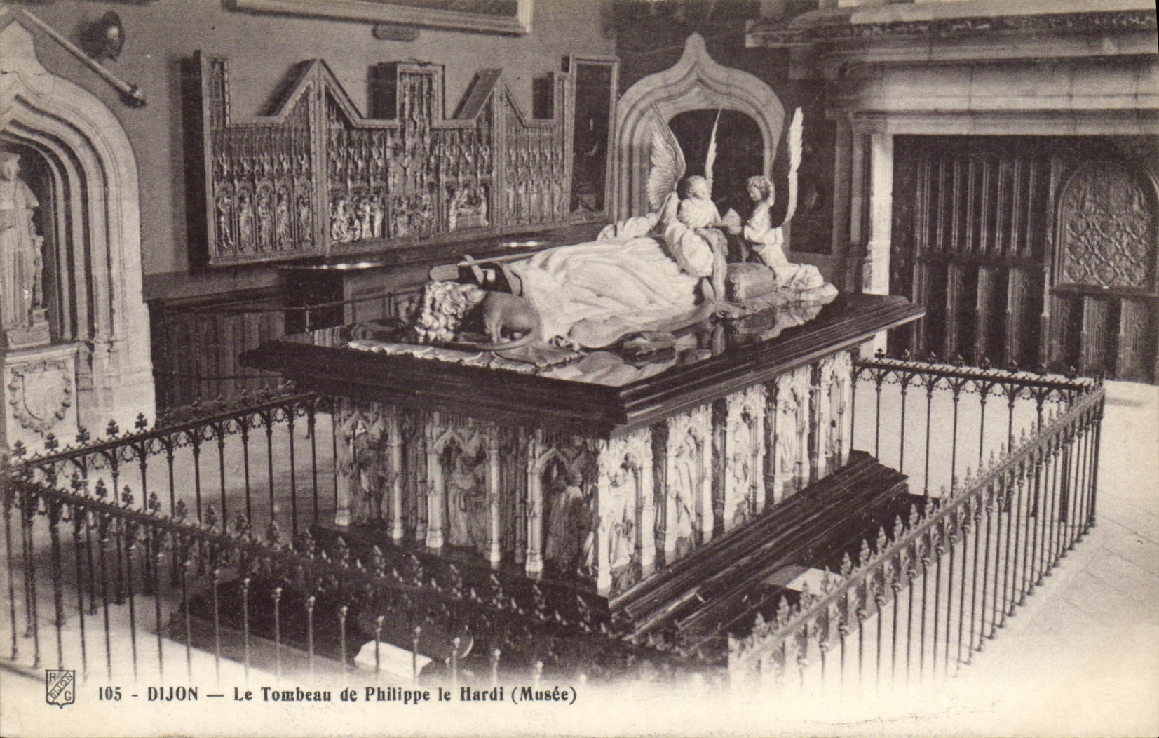 CPA Dijon Le Tombeau de Philippe le Hardi Musee 
