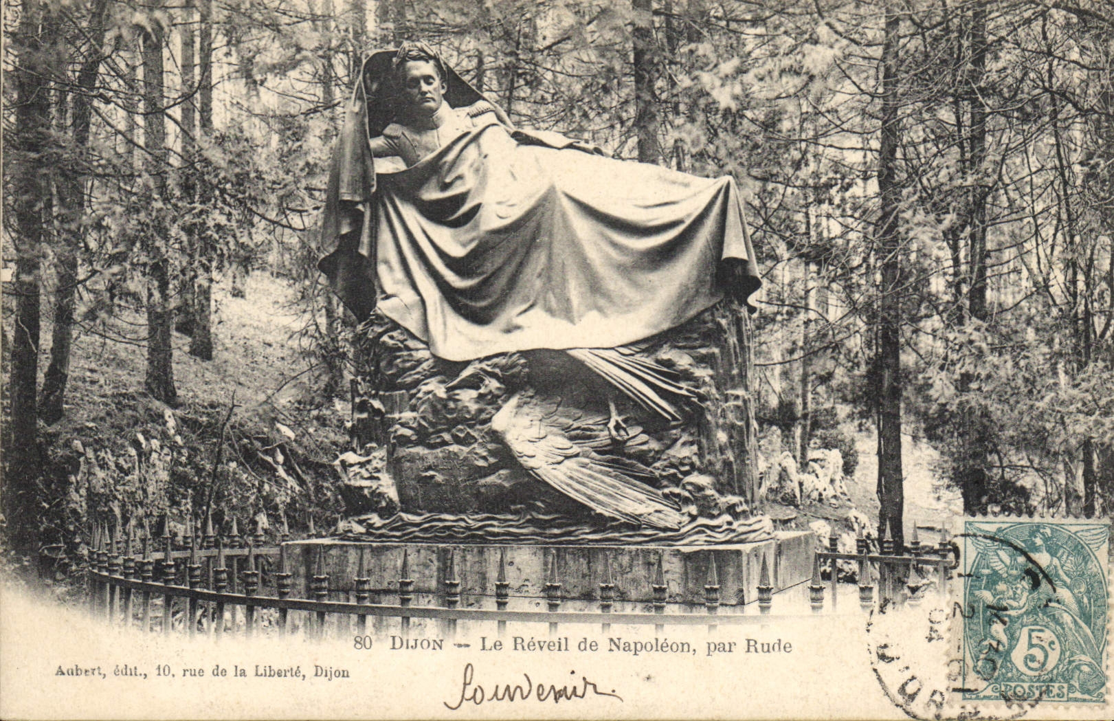 CPA Dijon Le Reveil de Napoleon par Rude 