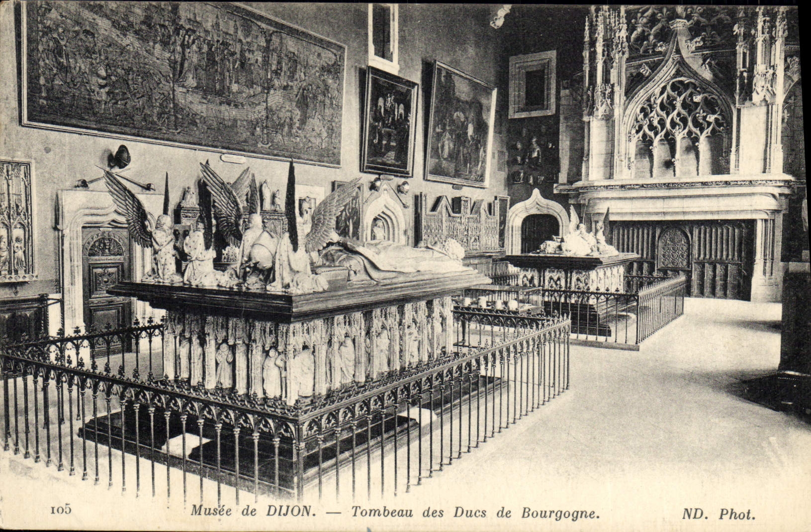 CPA Musee de Dijon Tombeau des Dues de Bourgogne