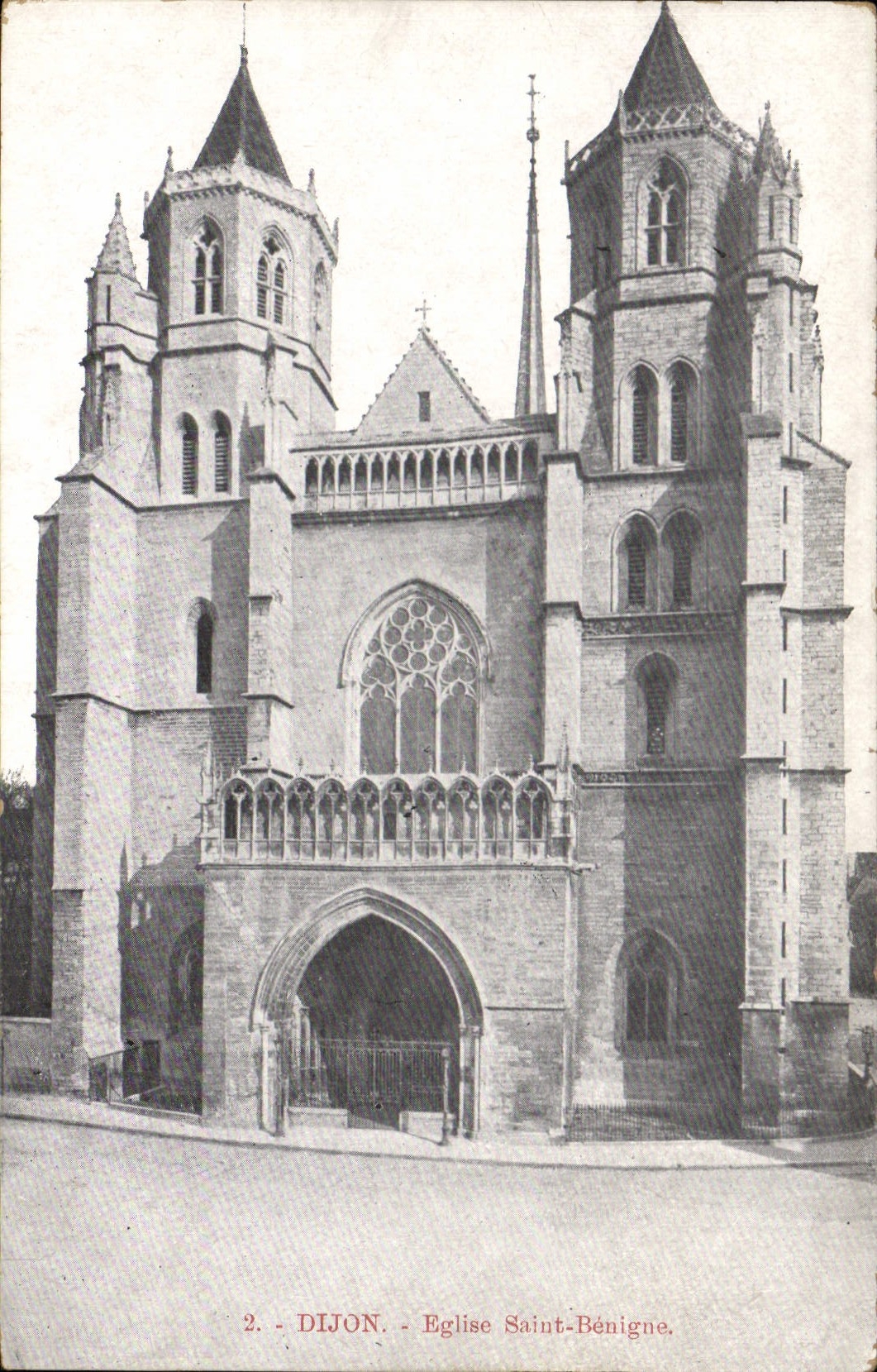 CPA Dijon Eglise Saint Benigno 