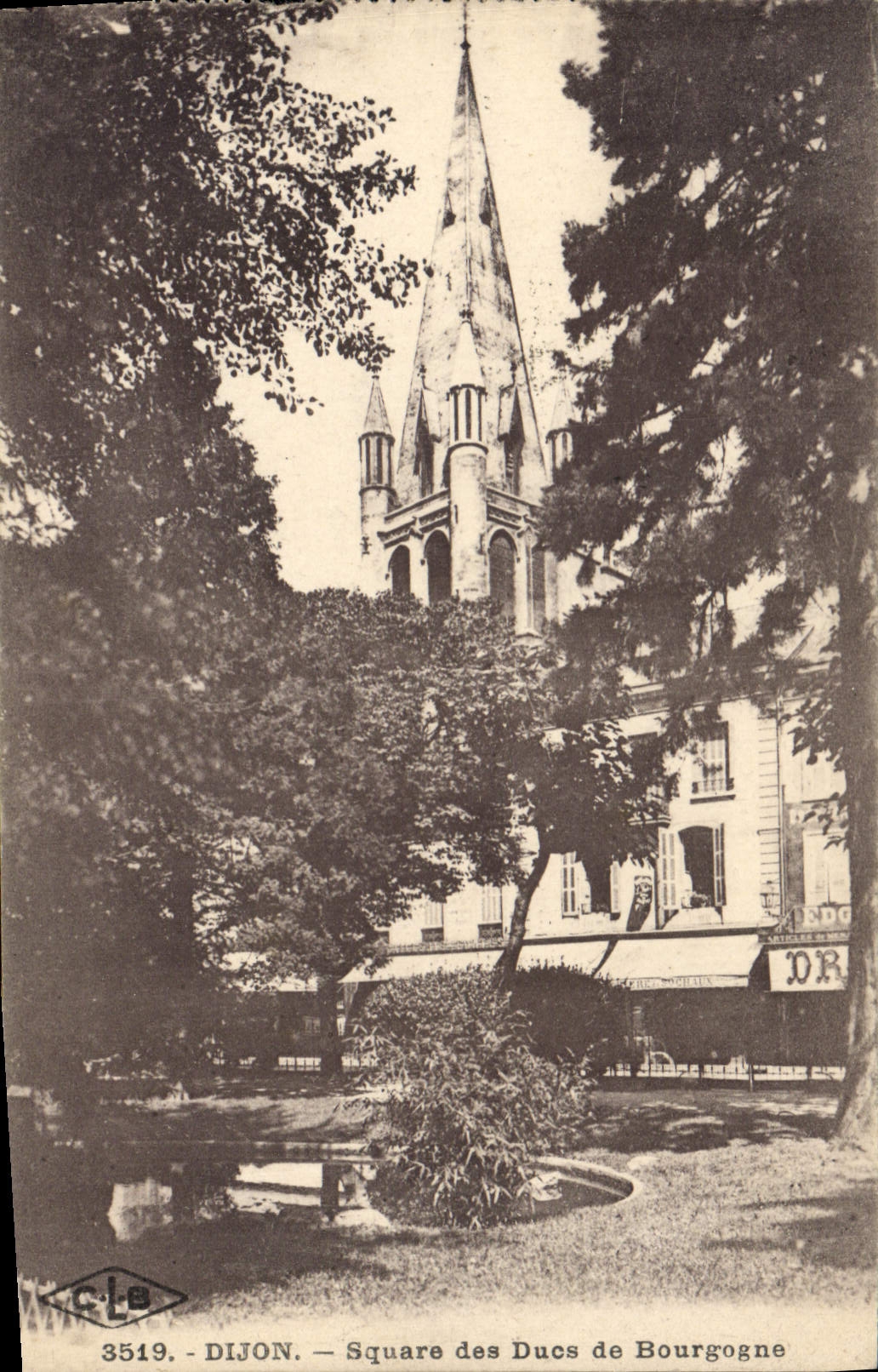 CPA Dijon Square des Ducs de Bourgogne 