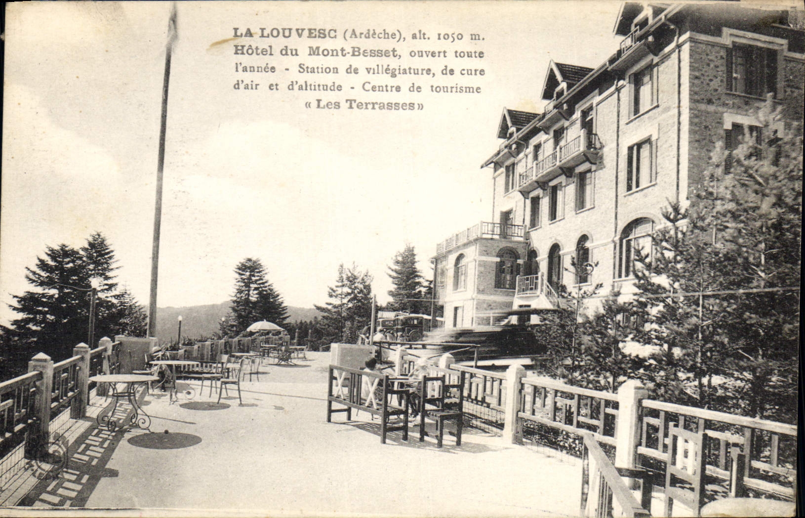 CPA La Louvesc Ardeche Les Terrasses Hotel