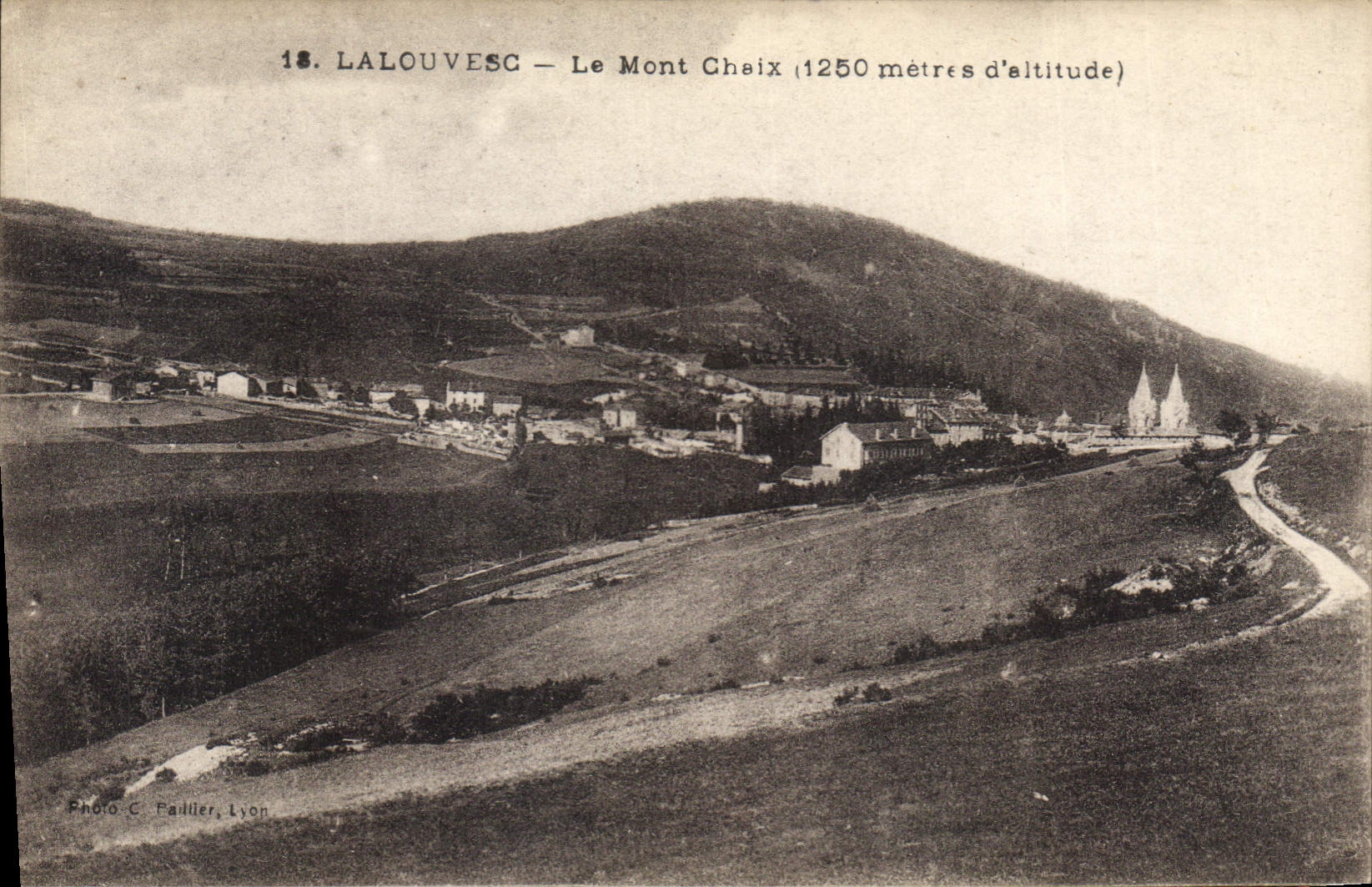 CPA La Louvesc Le Mont Chaix 