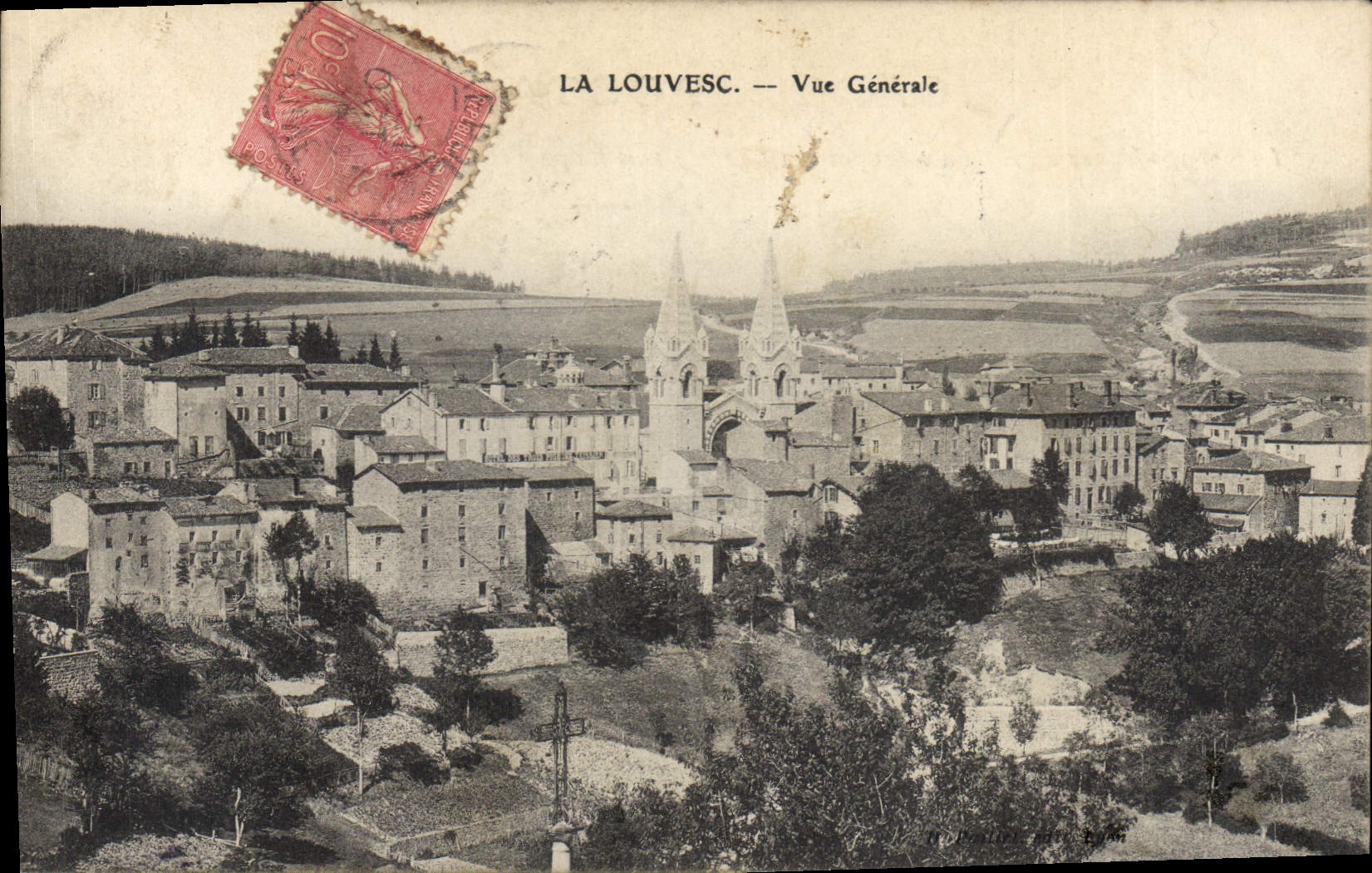 CPA La Louvesc Vue Generale 