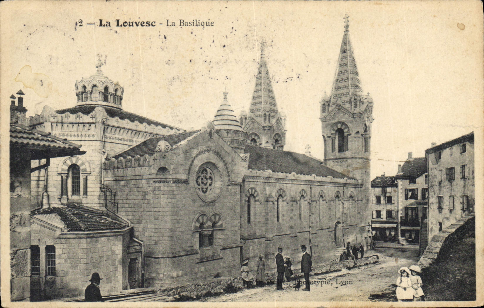 CPA La Louvesc La Basilique 