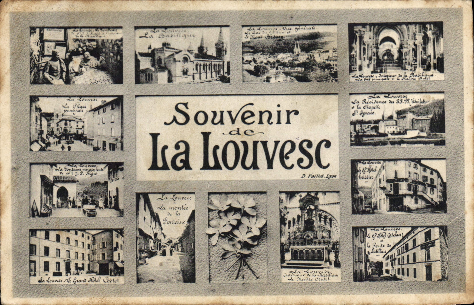 CPA Souvenir de La Louvesc 