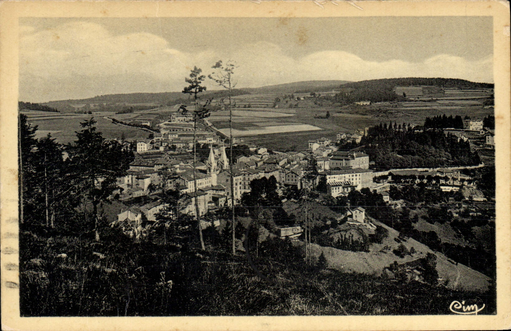 CPA La Louvesc Ardeche Vue Generale 