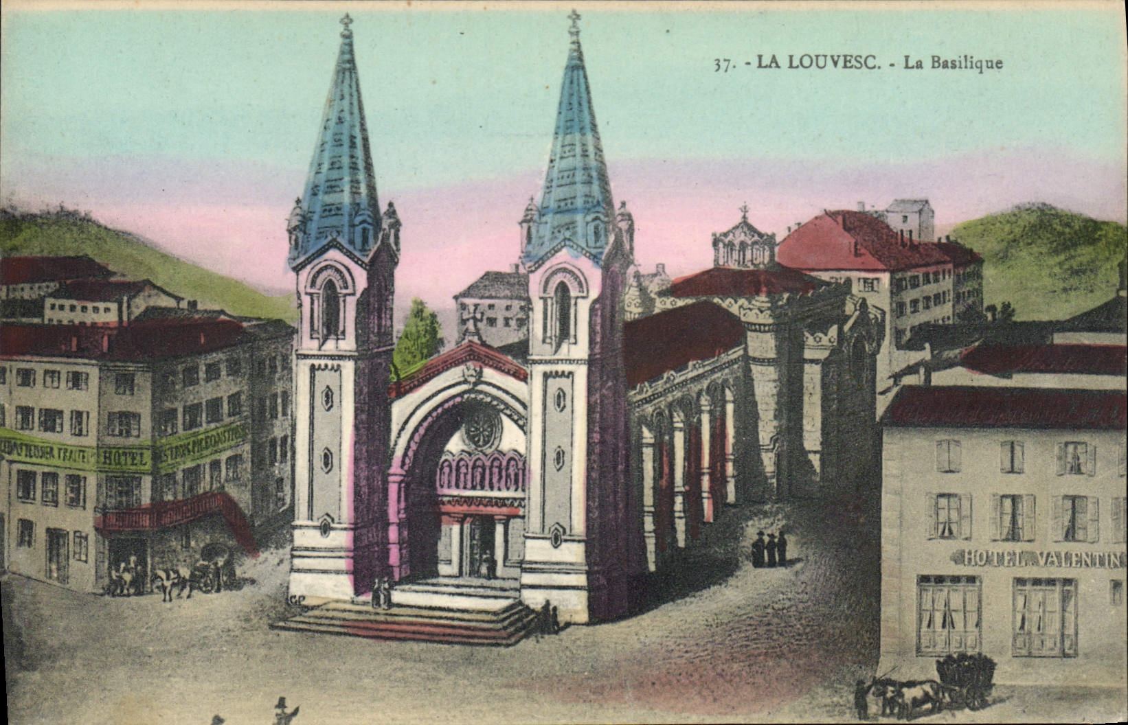 CPA La Louvesc La Basilique 