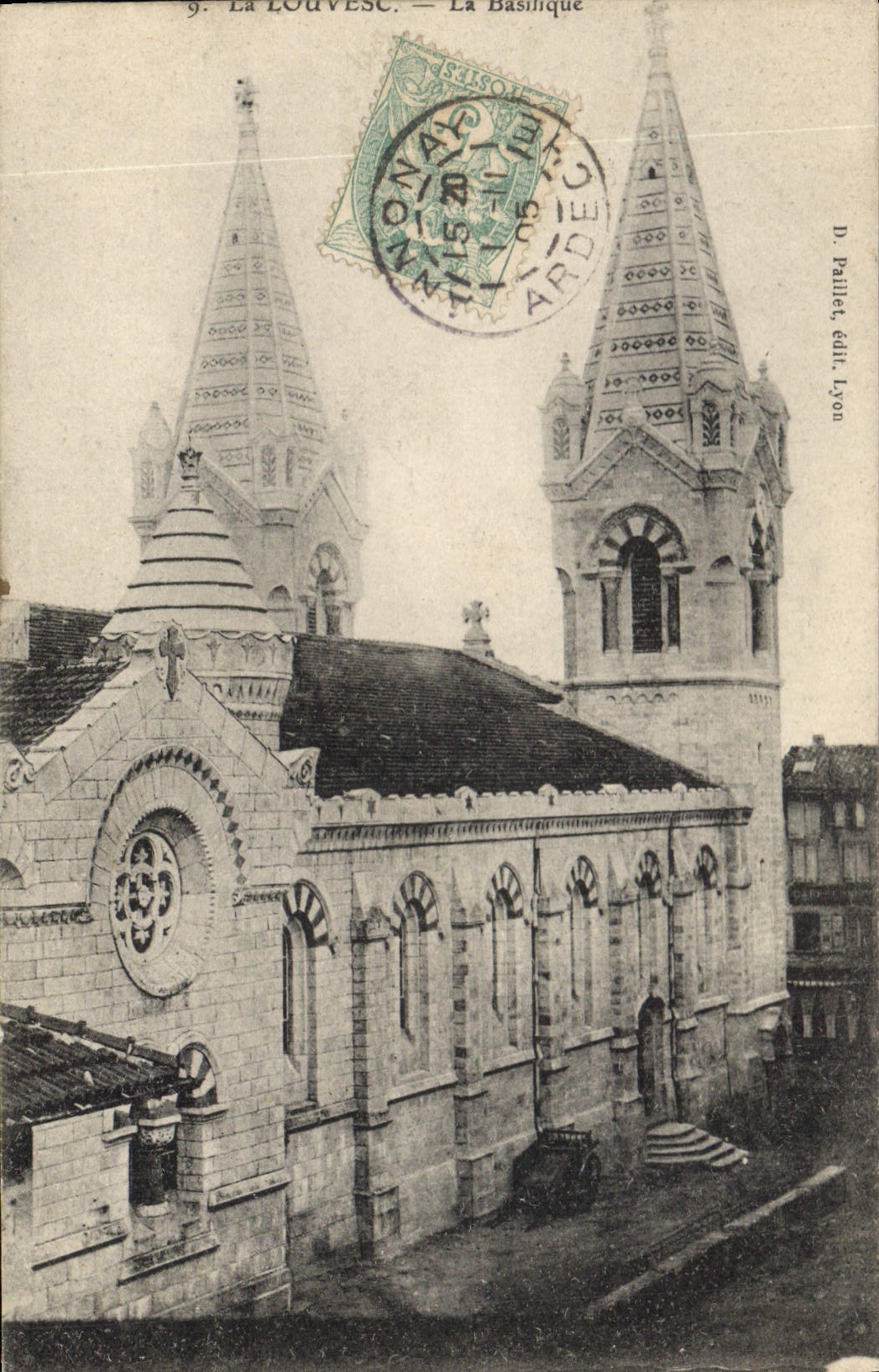 CPA La Louvesc La Basilique 