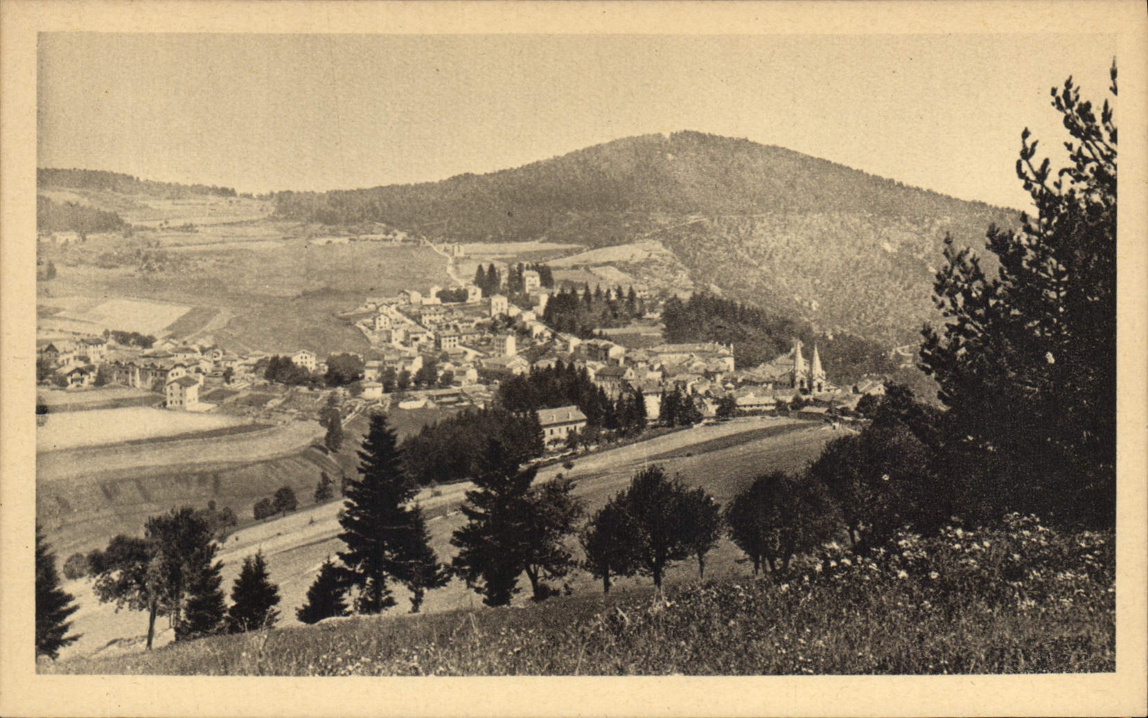 CPA La Louvesc Ardeche vue generale 