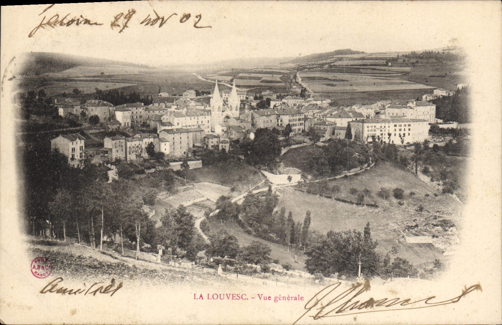 CPA La Louvesc vue generale 