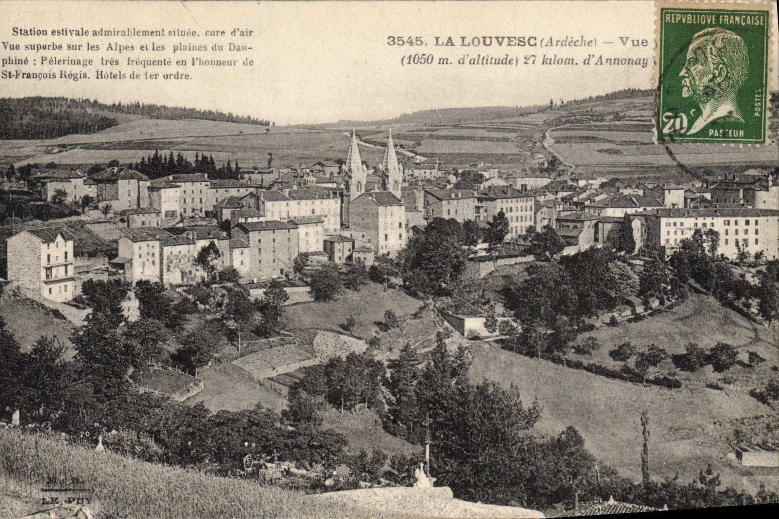 CPA La Louvesc Ardeche 