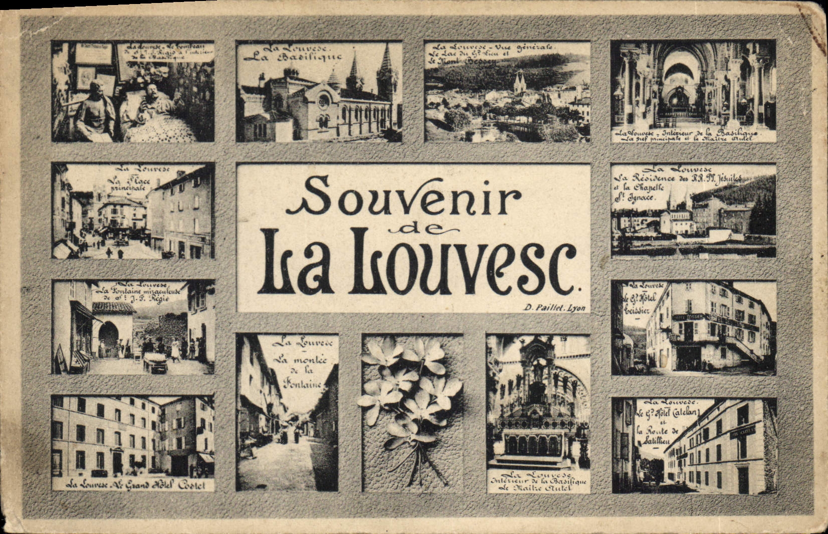 CPA Souvenir de La Louvesc 