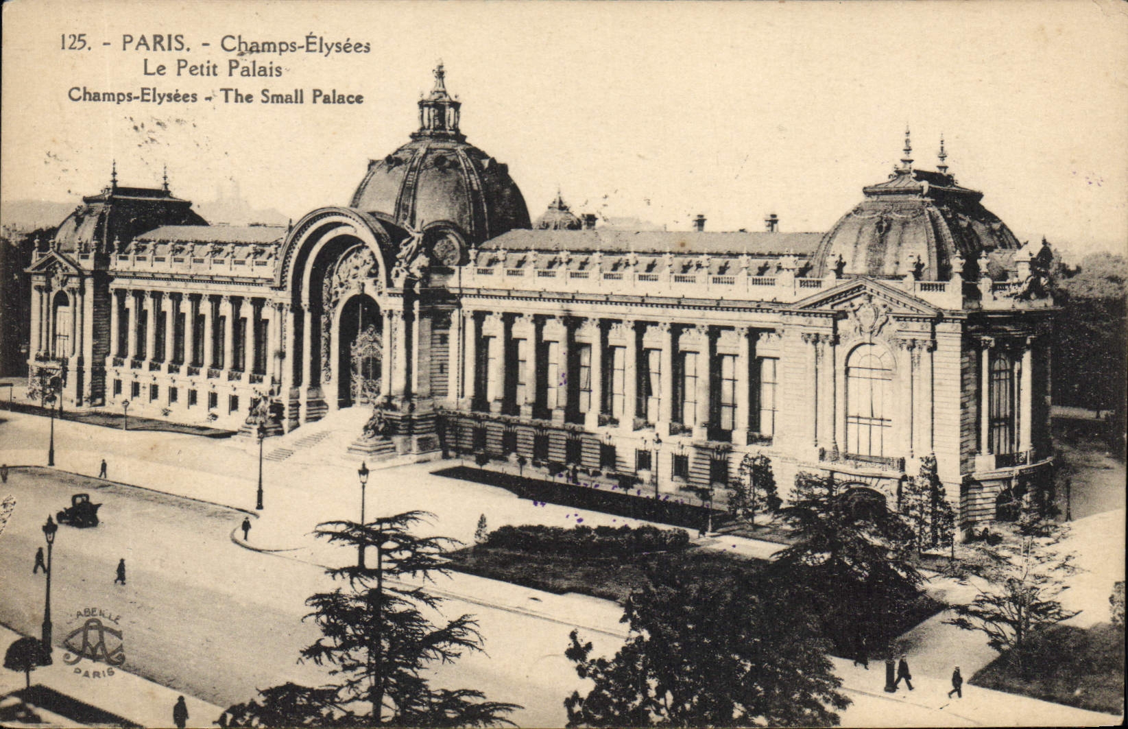 CPA Paris Champs Elysees Le Petit Palais