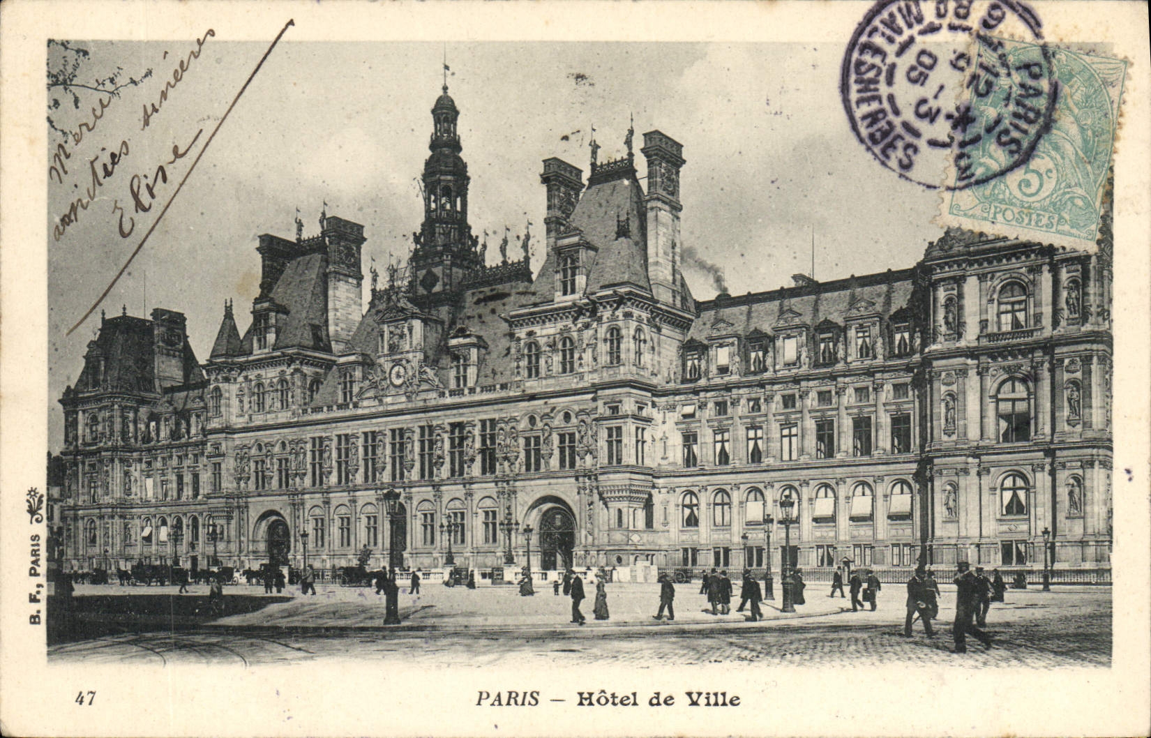 CPA Paris Hotel de Ville