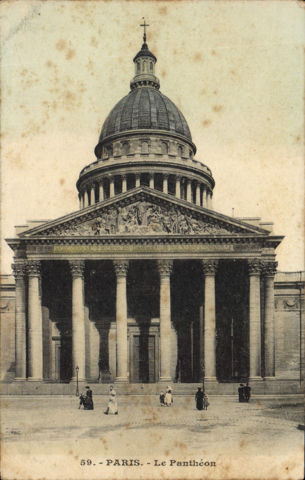 CPA Paris Le Pantheon