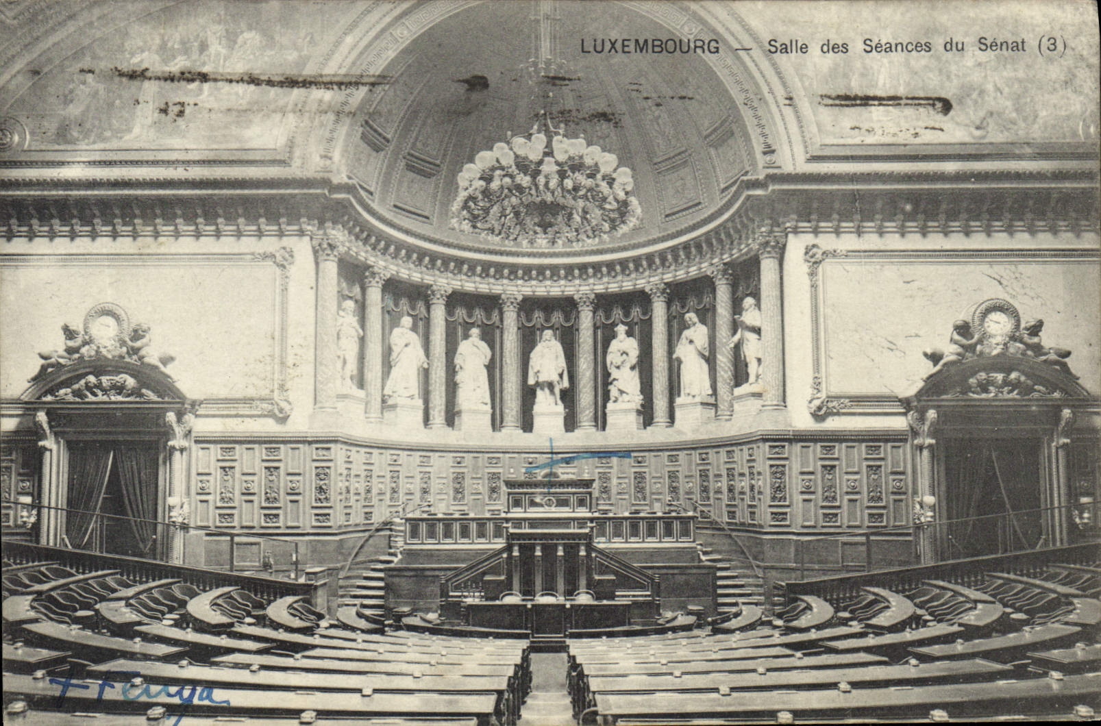 CPA Luxembourg Salle des Seances du Senat Paris