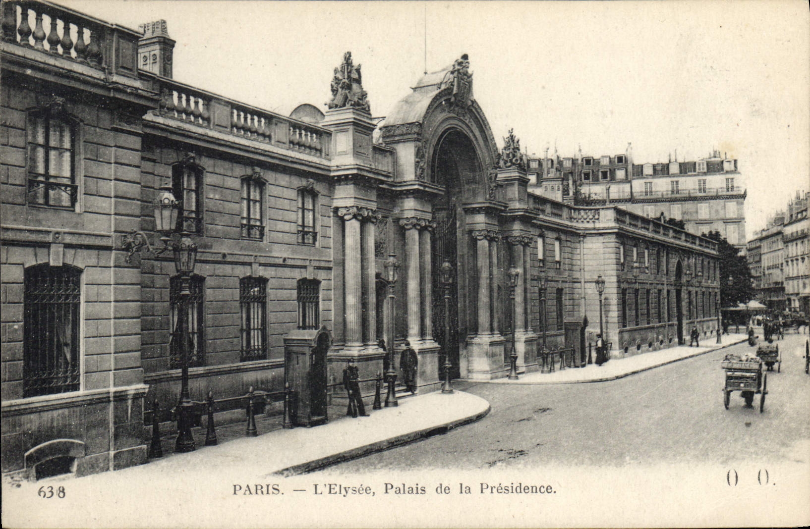 CPA Paris L'Elysee Palais de la Presidence