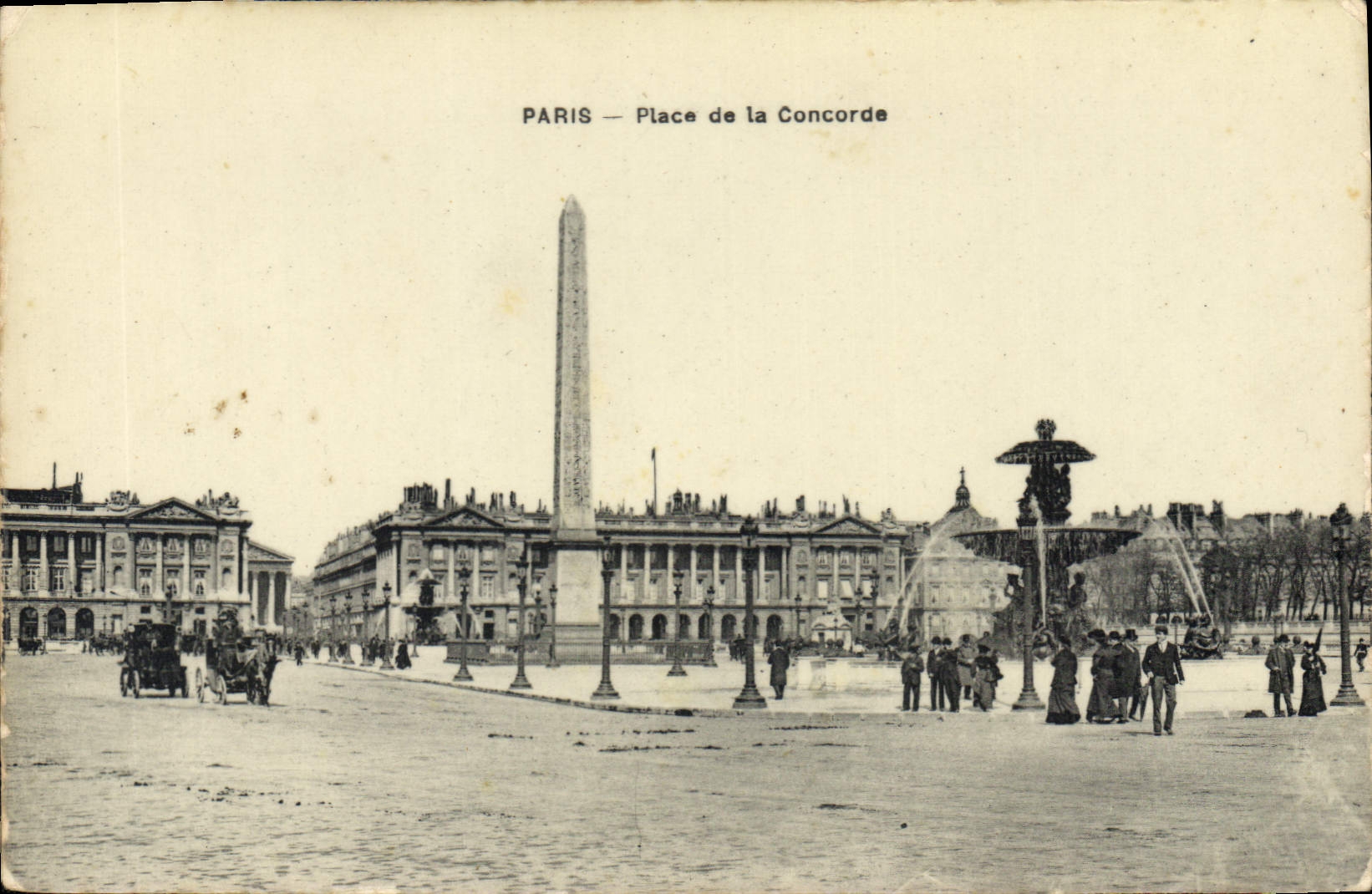CPA Paris Place de la Concorde