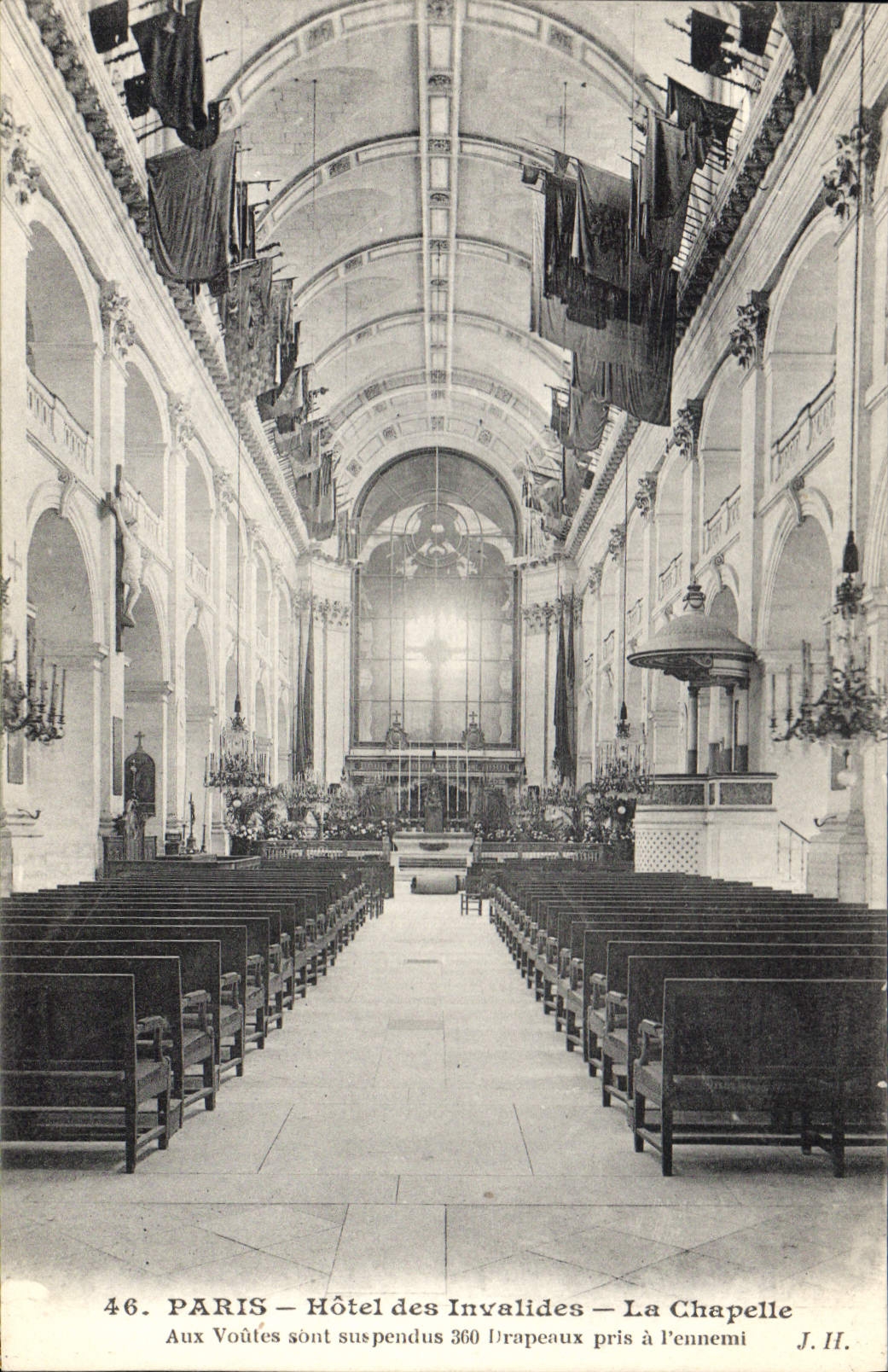 CPA Paris Hotel des Invalides la Chapelle